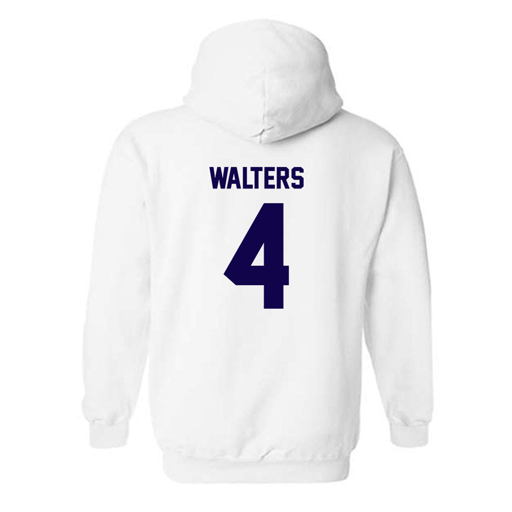 Furman - NCAA Women's Basketball : Tate Walters - Replica Shersey Hooded Sweatshirt-1