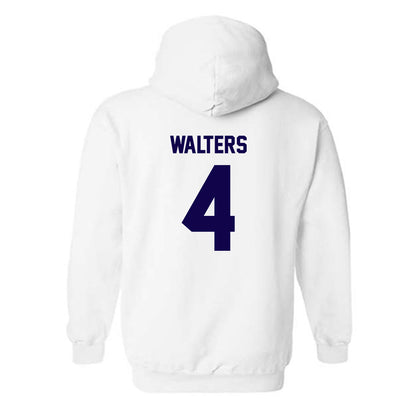 Furman - NCAA Women's Basketball : Tate Walters - Replica Shersey Hooded Sweatshirt-1