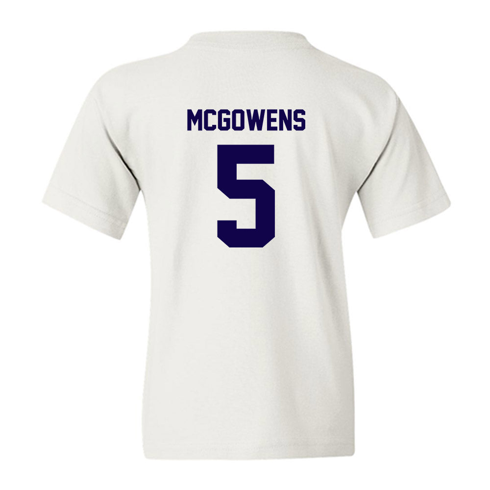 Furman - NCAA Women's Basketball : Raina McGowens - Replica Shersey Youth T-Shirt-1