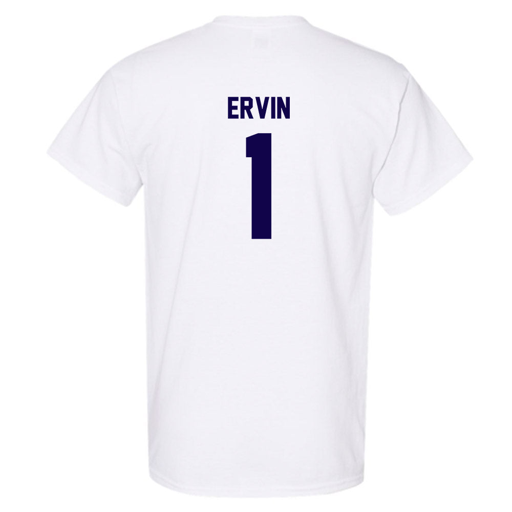 Furman - NCAA Women's Basketball : Alyssa Ervin - Replica Shersey T-Shirt-1