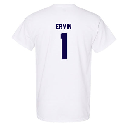 Furman - NCAA Women's Basketball : Alyssa Ervin - Replica Shersey T-Shirt-1