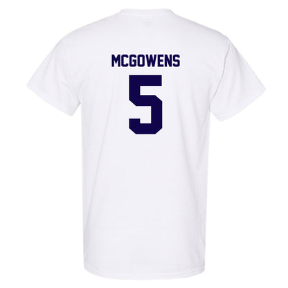 Furman - NCAA Women's Basketball : Raina McGowens - Replica Shersey T-Shirt-1