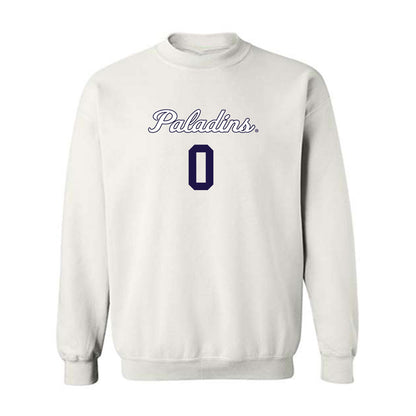 Furman - NCAA Women's Basketball : Jayda Pinder - Replica Shersey Crewneck Sweatshirt-0