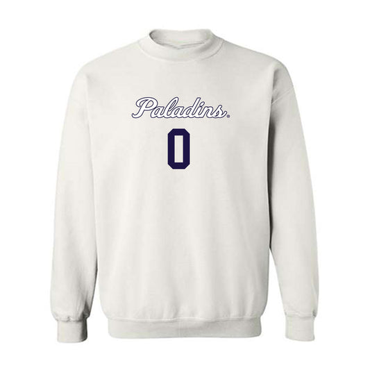 Furman - NCAA Women's Basketball : Jayda Pinder - Replica Shersey Crewneck Sweatshirt-0