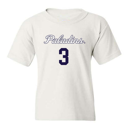 Furman - NCAA Women's Basketball : Jada Session - Replica Shersey Youth T-Shirt-0