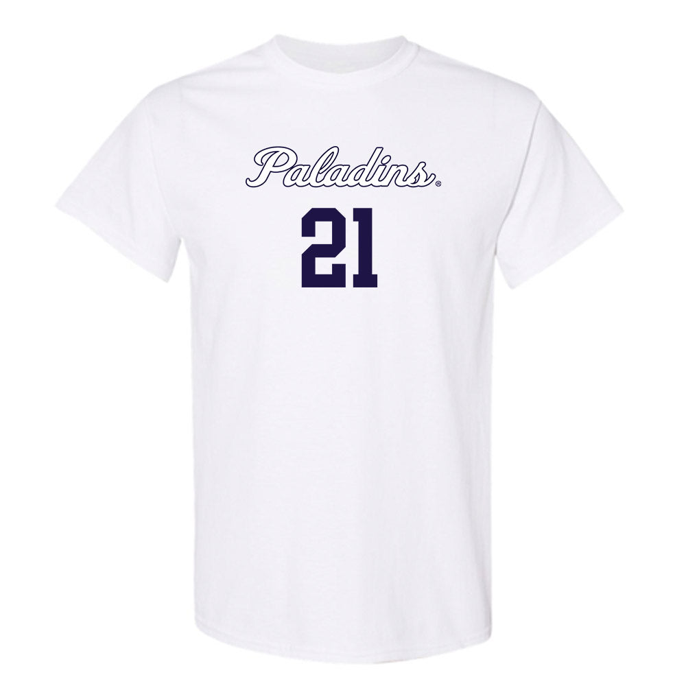 Furman - NCAA Women's Basketball : Tyriana Berry - Replica Shersey T-Shirt-0