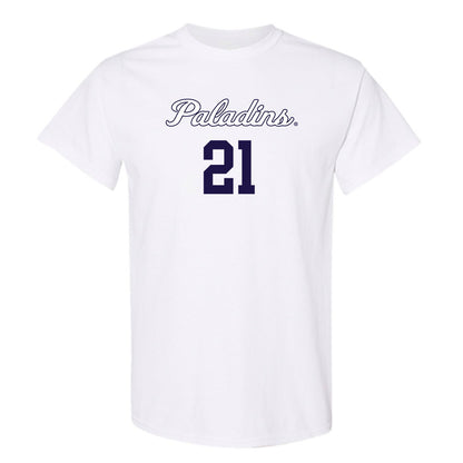 Furman - NCAA Women's Basketball : Tyriana Berry - Replica Shersey T-Shirt-0