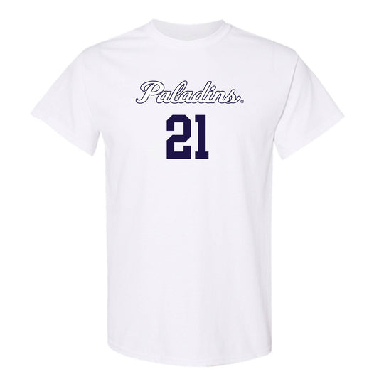 Furman - NCAA Women's Basketball : Tyriana Berry - Replica Shersey T-Shirt-0
