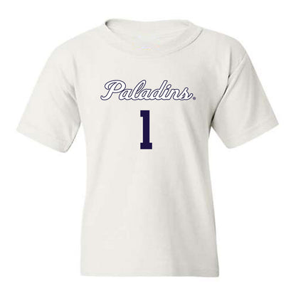 Furman - NCAA Women's Basketball : Alyssa Ervin - Replica Shersey Youth T-Shirt-0