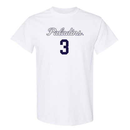 Furman - NCAA Women's Basketball : Jada Session - Replica Shersey T-Shirt-0