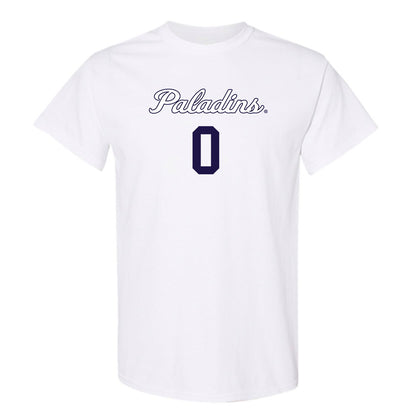 Furman - NCAA Women's Basketball : Jayda Pinder - Replica Shersey T-Shirt-0