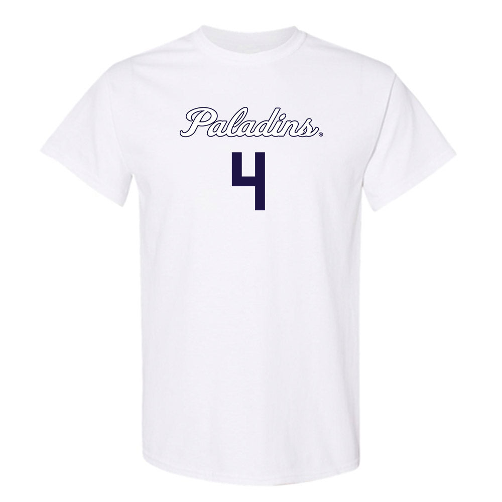 Furman - NCAA Women's Basketball : Kyraha Parnell - Replica Shersey T-Shirt-0