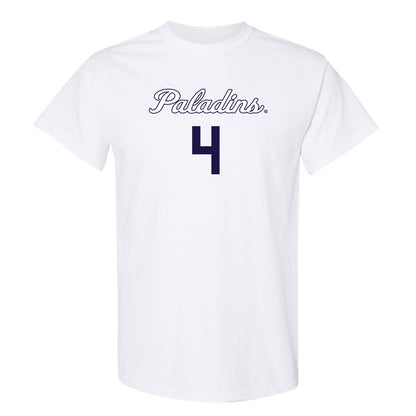 Furman - NCAA Women's Basketball : Kyraha Parnell - Replica Shersey T-Shirt-0