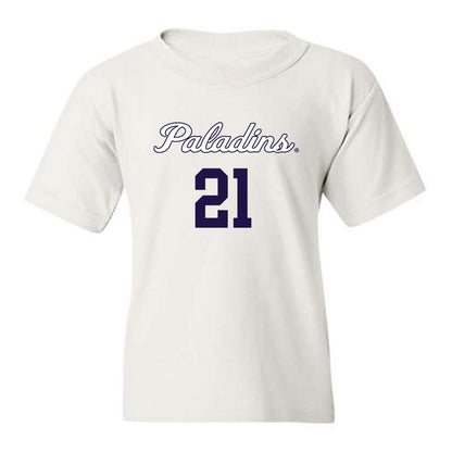 Furman - NCAA Women's Basketball : Tyriana Berry - Replica Shersey Youth T-Shirt-0