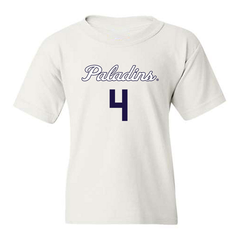 Furman - NCAA Women's Basketball : Kyraha Parnell - Replica Shersey Youth T-Shirt-0