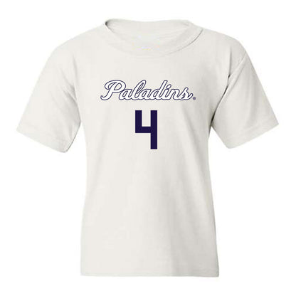 Furman - NCAA Women's Basketball : Kyraha Parnell - Replica Shersey Youth T-Shirt-0