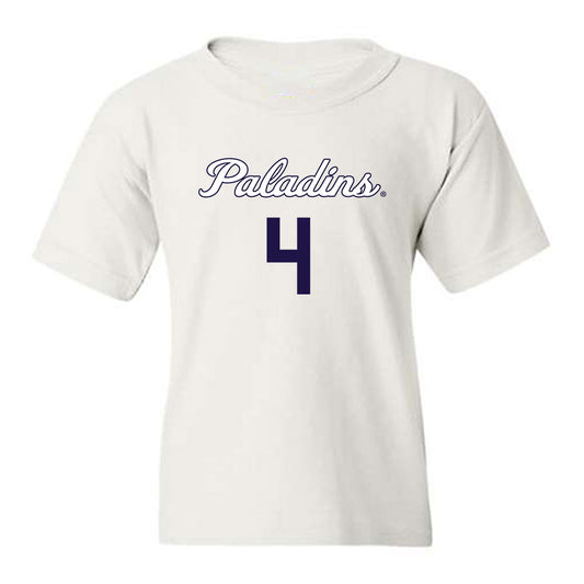 Furman - NCAA Women's Basketball : Kyraha Parnell - Replica Shersey Youth T-Shirt-0