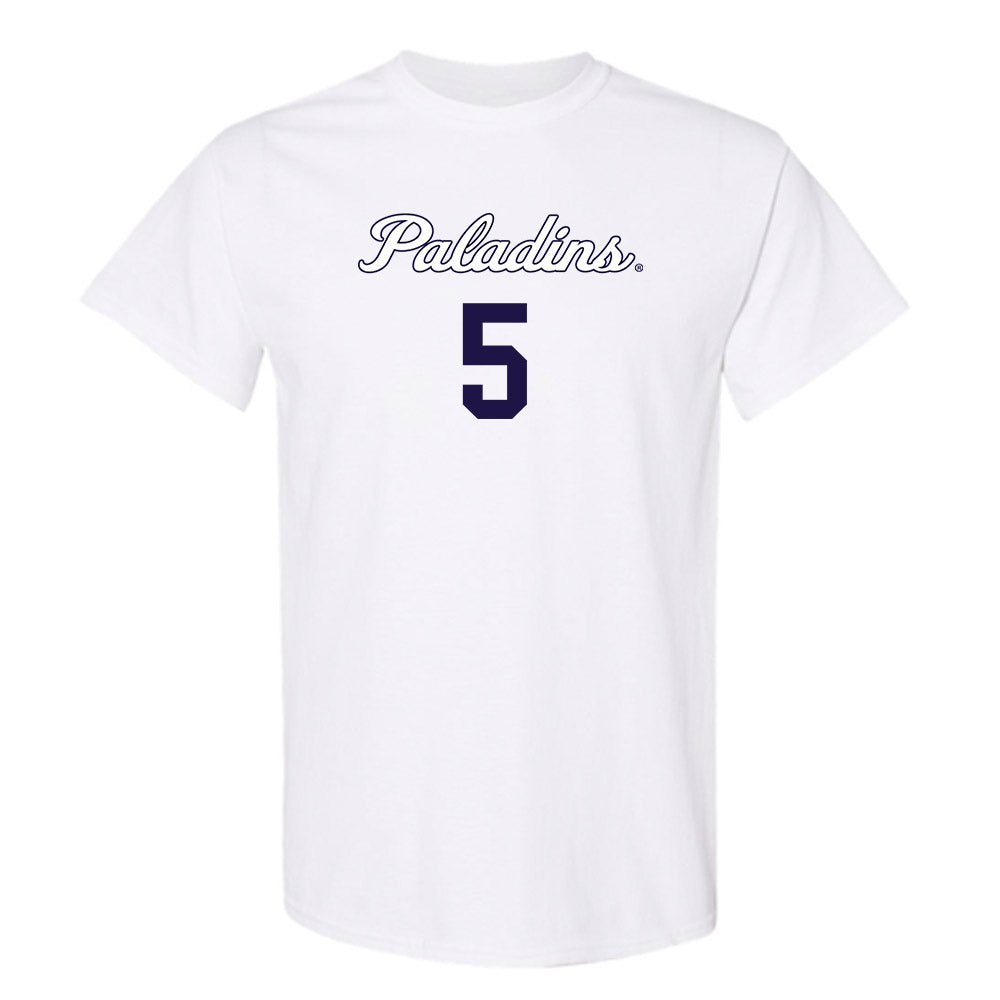 Furman - NCAA Women's Basketball : Raina McGowens - Replica Shersey T-Shirt-0