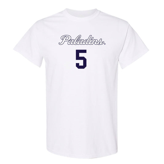 Furman - NCAA Women's Basketball : Raina McGowens - Replica Shersey T-Shirt-0