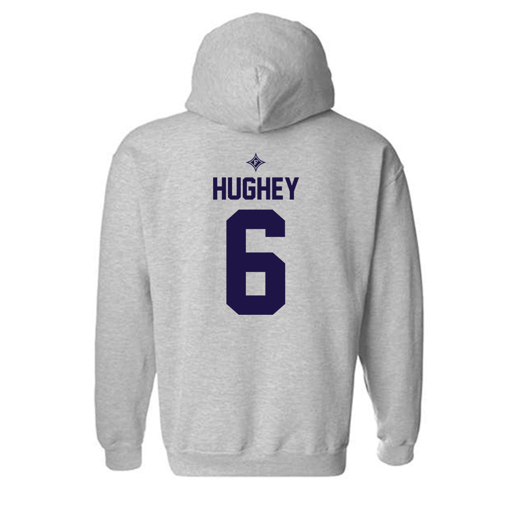 Furman - NCAA Men's Basketball : Tyrese Hughey - Classic Shersey Hooded Sweatshirt-1