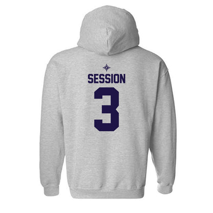 Furman - NCAA Women's Basketball : Jada Session - Classic Shersey Hooded Sweatshirt-1