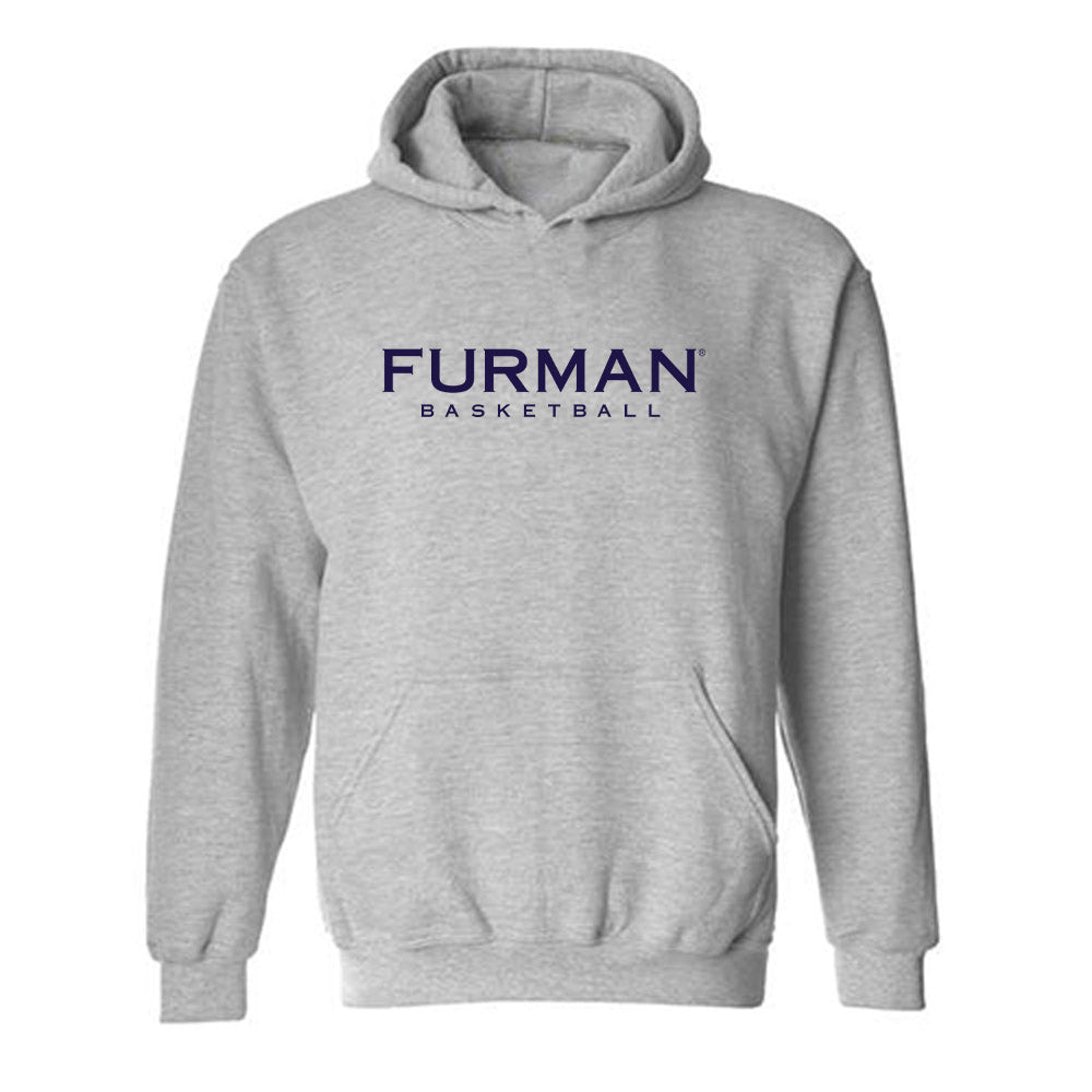Furman - NCAA Men's Basketball : Charles Johnston - Classic Shersey Hooded Sweatshirt-0