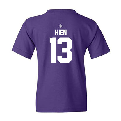 Furman - NCAA Men's Basketball : Garrett Hien - Fashion Shersey Youth T-Shirt-1