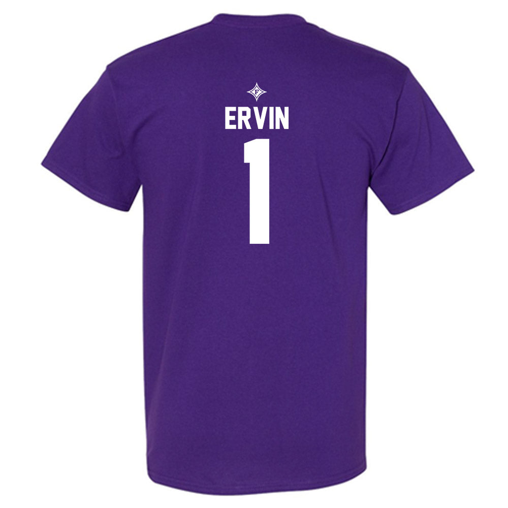 Furman - NCAA Women's Basketball : Alyssa Ervin - Fashion Shersey T-Shirt-1