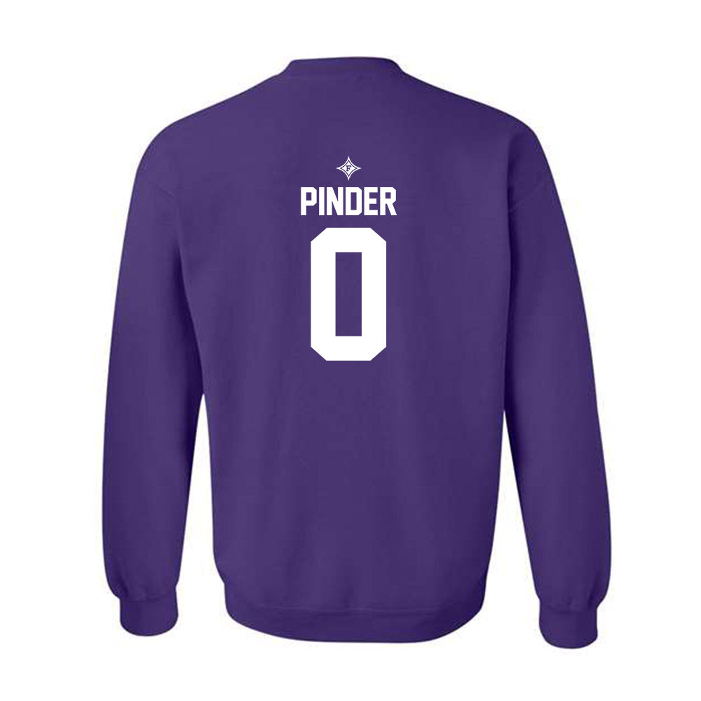 Furman - NCAA Women's Basketball : Jayda Pinder - Fashion Shersey Crewneck Sweatshirt-1