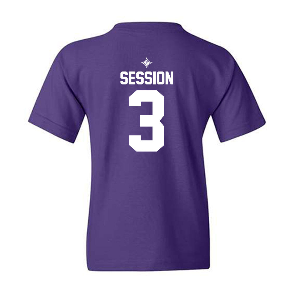 Furman - NCAA Women's Basketball : Jada Session - Fashion Shersey Youth T-Shirt-1