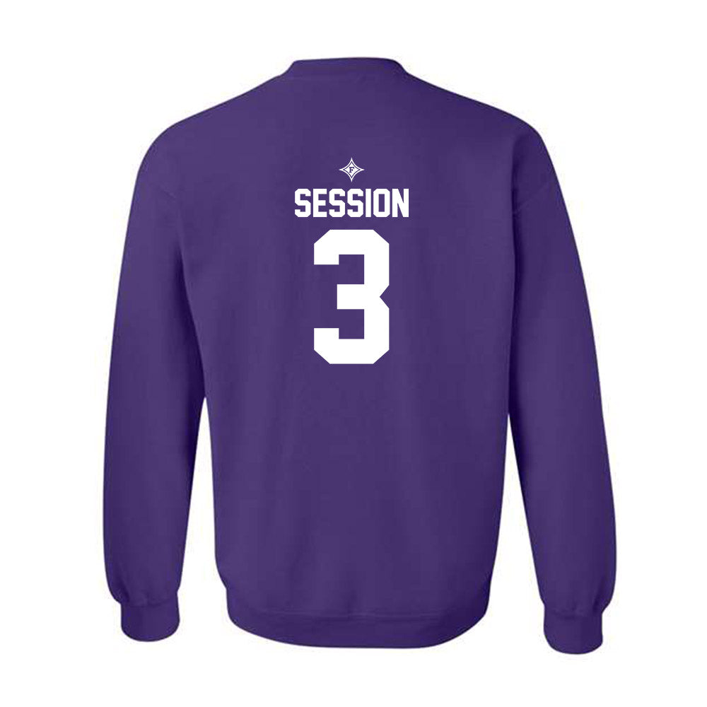 Furman - NCAA Women's Basketball : Jada Session - Fashion Shersey Crewneck Sweatshirt-1