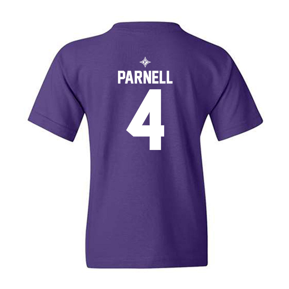 Furman - NCAA Women's Basketball : Kyraha Parnell - Fashion Shersey Youth T-Shirt-1