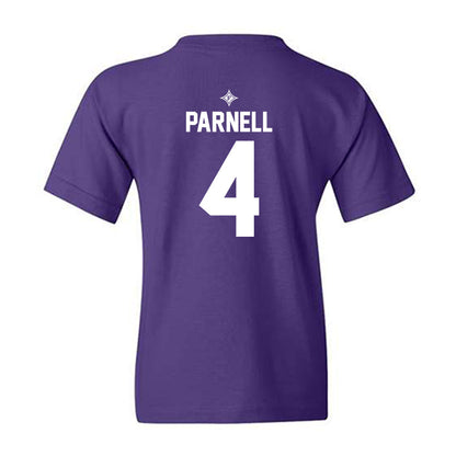 Furman - NCAA Women's Basketball : Kyraha Parnell - Fashion Shersey Youth T-Shirt-1