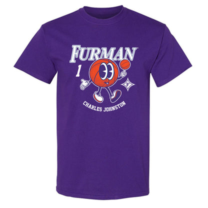 Furman - NCAA Men's Basketball : Charles Johnston - Fashion Shersey T-Shirt-0