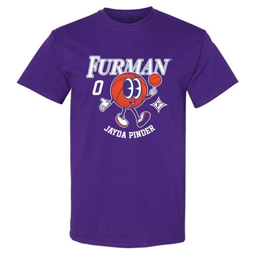 Furman - NCAA Women's Basketball : Jayda Pinder - Fashion Shersey T-Shirt-0