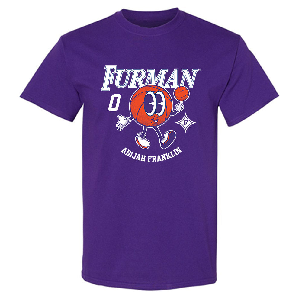 Furman - NCAA Men's Basketball : Abijah Franklin - Fashion Shersey T-Shirt-0
