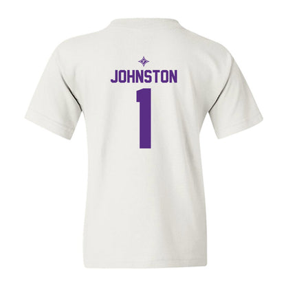 Furman - NCAA Men's Basketball : Charles Johnston - Sports Shersey Youth T-Shirt-1