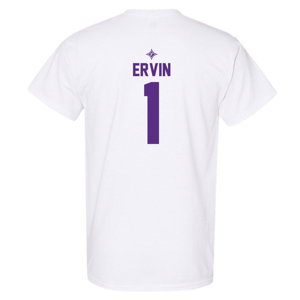 Furman - NCAA Women's Basketball : Alyssa Ervin - Sports Shersey T-Shirt-1