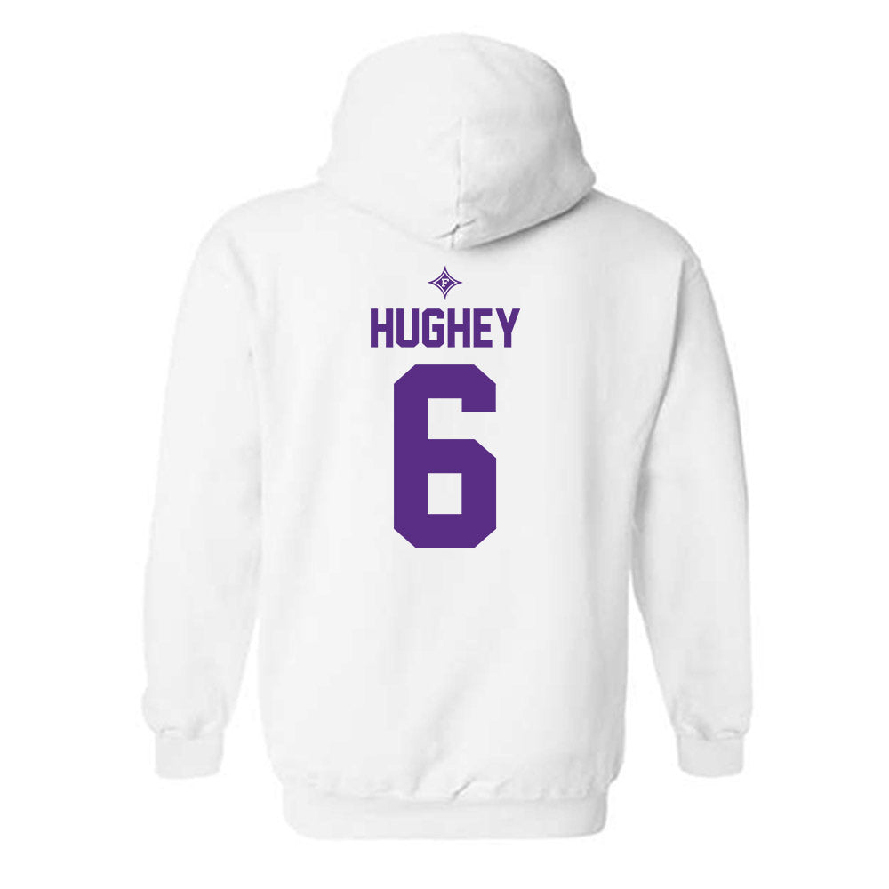 Furman - NCAA Men's Basketball : Tyrese Hughey - Sports Shersey Hooded Sweatshirt-1