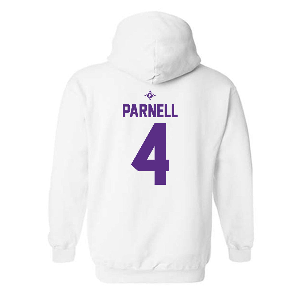 Furman - NCAA Women's Basketball : Kyraha Parnell - Sports Shersey Hooded Sweatshirt-1