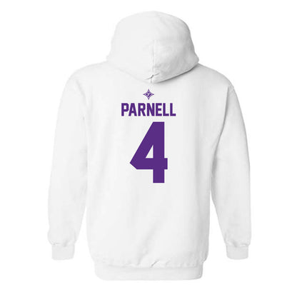 Furman - NCAA Women's Basketball : Kyraha Parnell - Sports Shersey Hooded Sweatshirt-1