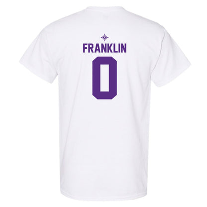 Furman - NCAA Men's Basketball : Abijah Franklin - Sports Shersey T-Shirt-1