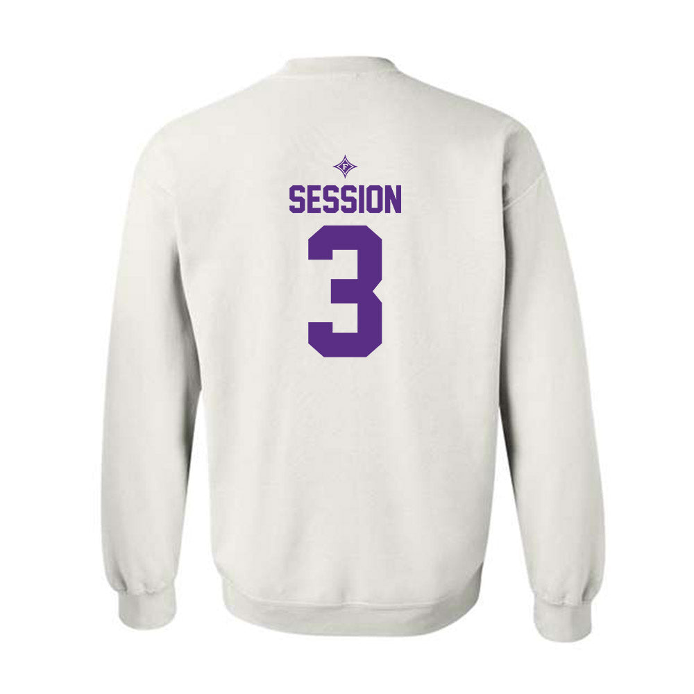 Furman - NCAA Women's Basketball : Jada Session - Sports Shersey Crewneck Sweatshirt-1