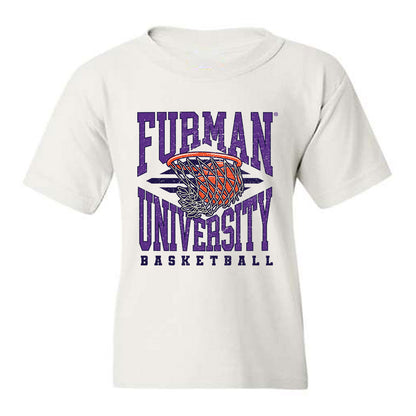 Furman - NCAA Men's Basketball : Charles Johnston - Sports Shersey Youth T-Shirt-0