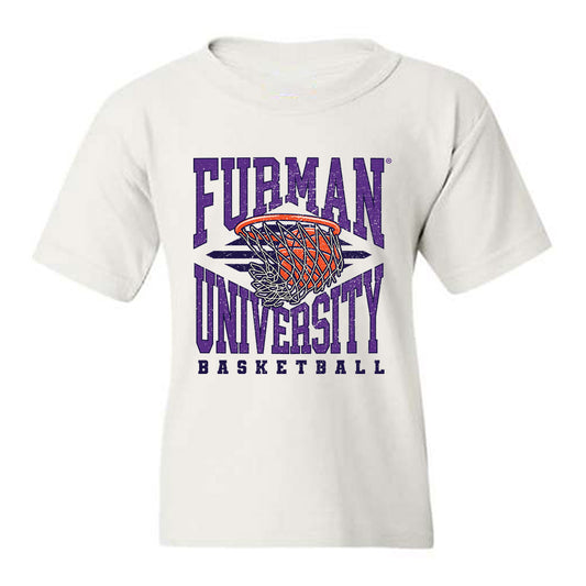 Furman - NCAA Men's Basketball : Charles Johnston - Sports Shersey Youth T-Shirt-0