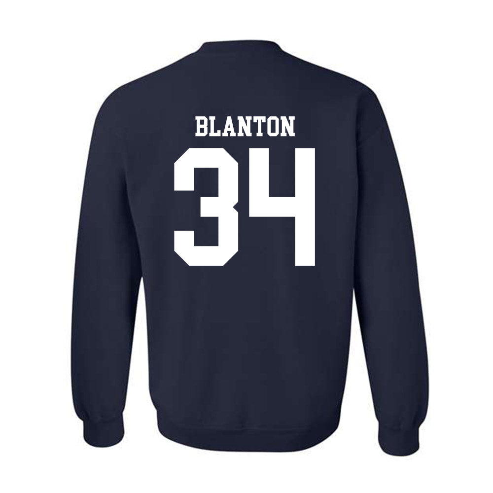 Rice - NCAA Football : Kaleb Blanton - Classic Shersey Crewneck Sweatshirt-1