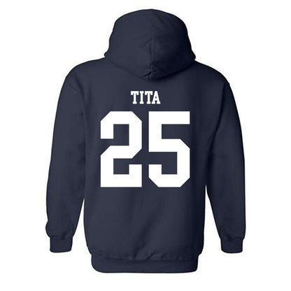 Rice - NCAA Football : Blaise Tita - Classic Shersey Hooded Sweatshirt-1
