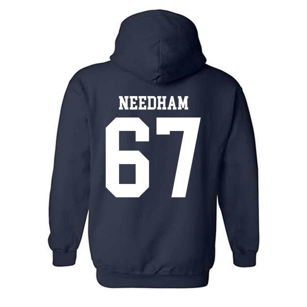 Rice - NCAA Football : Luke Needham - Classic Shersey Hooded Sweatshirt-1