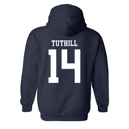 Rice - NCAA Women's Basketball : Skyla Tuthill - Classic Shersey Hooded Sweatshirt-1