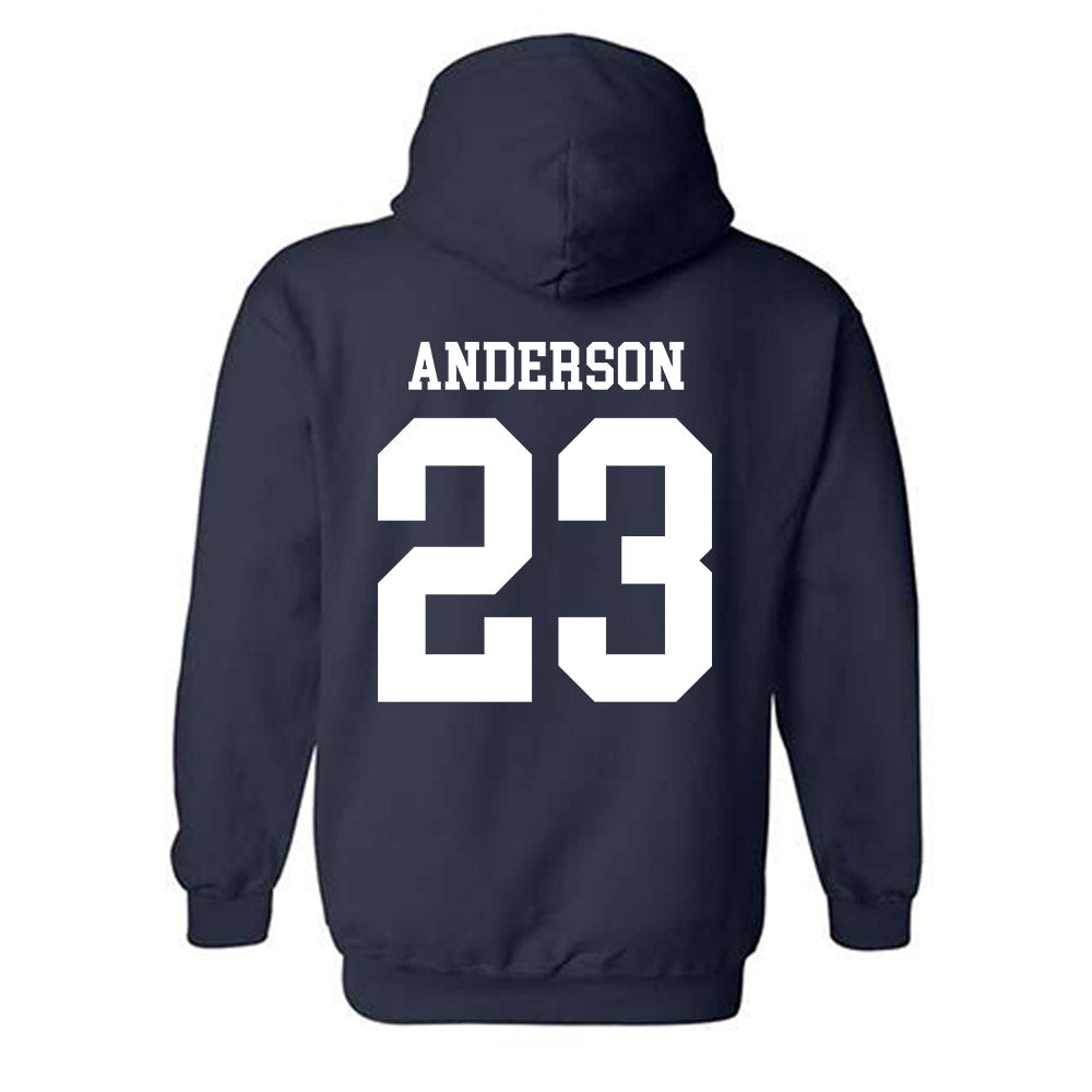 Rice - NCAA Men's Basketball : Nick Anderson - Classic Shersey Hooded Sweatshirt-1